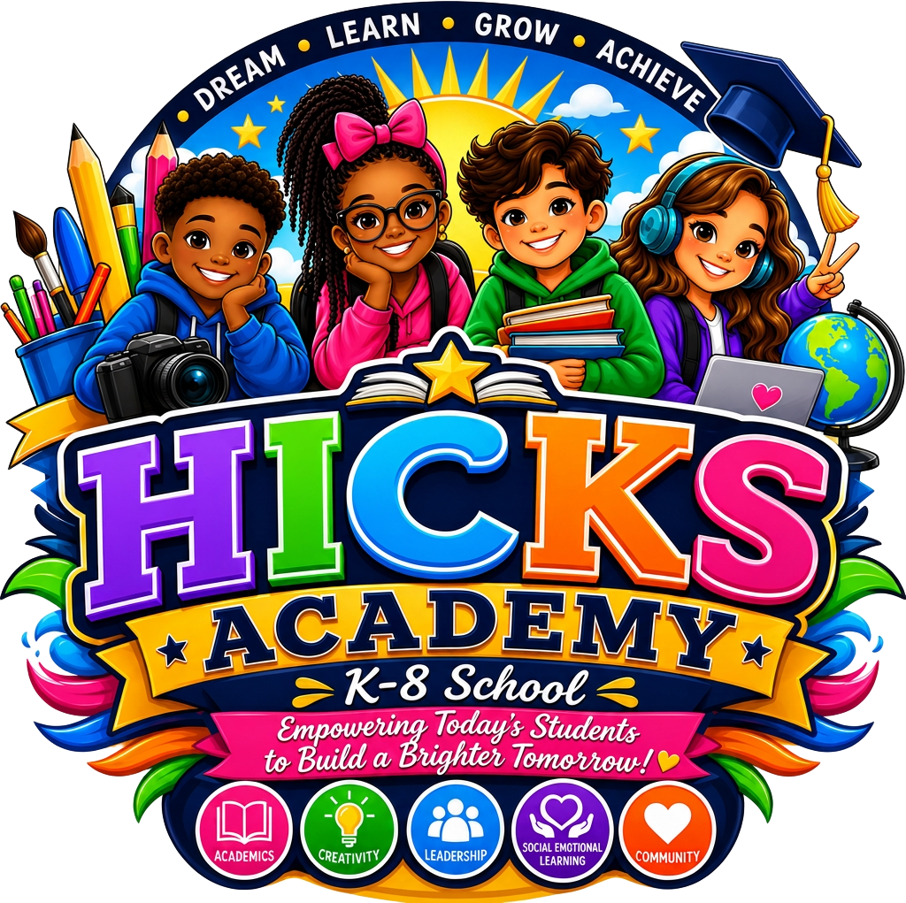 Hicks Academy K-8 School logo